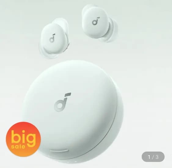 앤커 사운드코어 슬립 A30 수면용 무선 블루투스 이어폰 D1301 (카드 167,820원/무료)