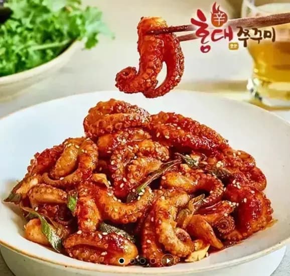 홍대쭈꾸미 300g 6팩 + 우동사리증정 (29,920원/무료)