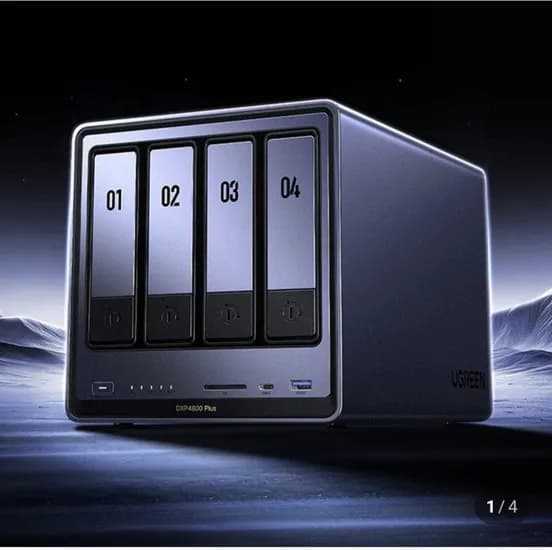 UGreen 나스 개인용 웹하드 가정용 네트워크 하드 클라우스 스토리지 (24,720원/무료)4