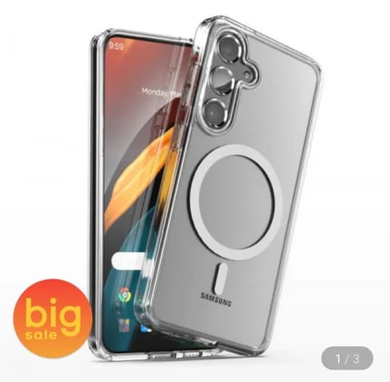 갤럭시 아이폰 맥세이프 투명 케이스 1+1 (9,900원/무료)