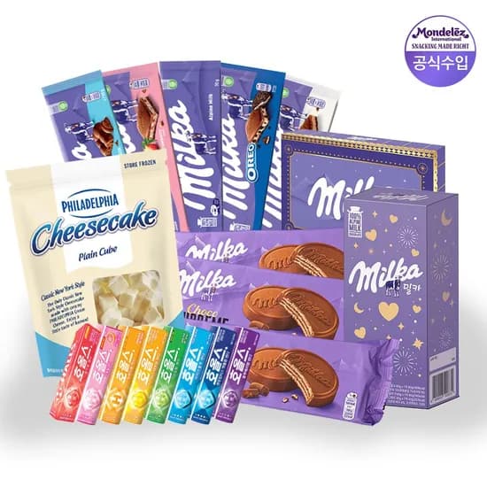 필라델피아 치즈케익 큐브 580g 플레인 (9,853원/무료)