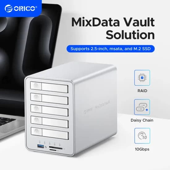 오리코 MixData Vault 2.5인치 5베이 DAS