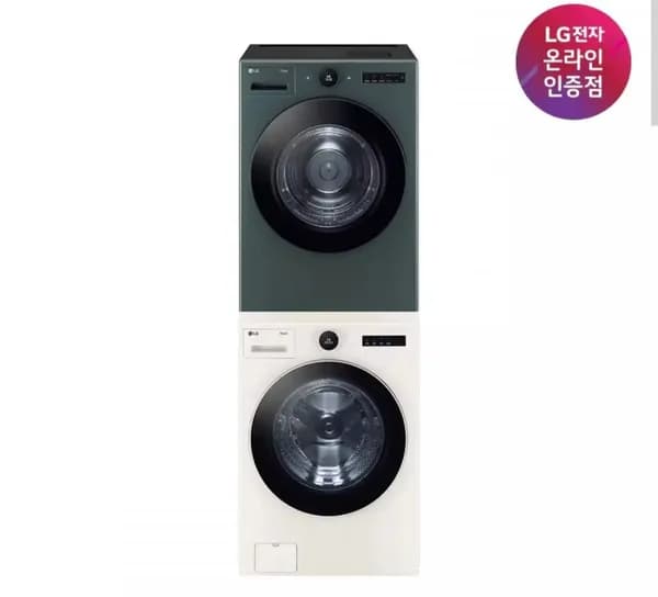LG 트롬 오브제컬렉션 세탁기 건조기세트 FX24ENE-GNG (,872,950원/무료)1