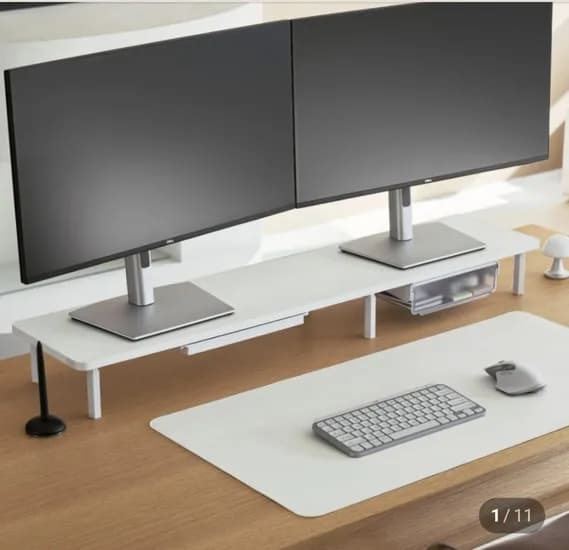 코즈랩 3단 높이조절 듀얼모니터 받침대 1100 (29,800원/무료)