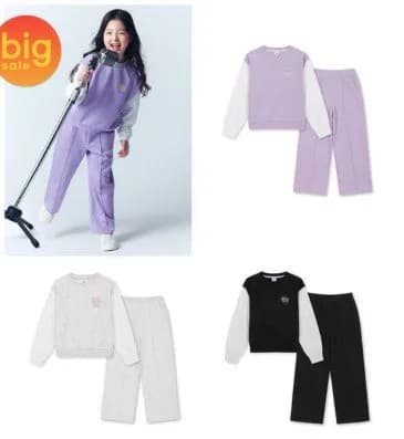 탑텐키즈 더블니트 레이어드 셋업 (4,300원/ 2벌이상무배)1