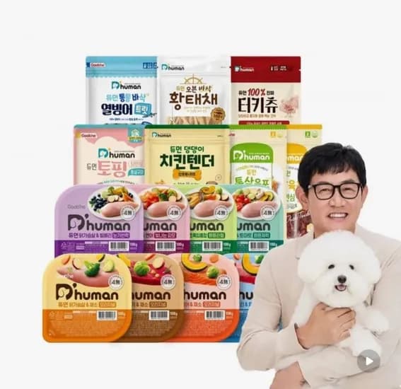 듀먼 강아지 화식 50g 35팩 세트 (31,130원/무료)