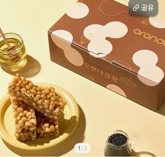 교아당 플레인 강정 25g 15개