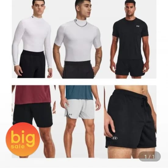 언더아머 스포츠의류 반팔반바지 균일가모음