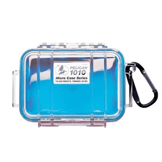 펠리칸 1010 마이크로 케이스 블루클리어