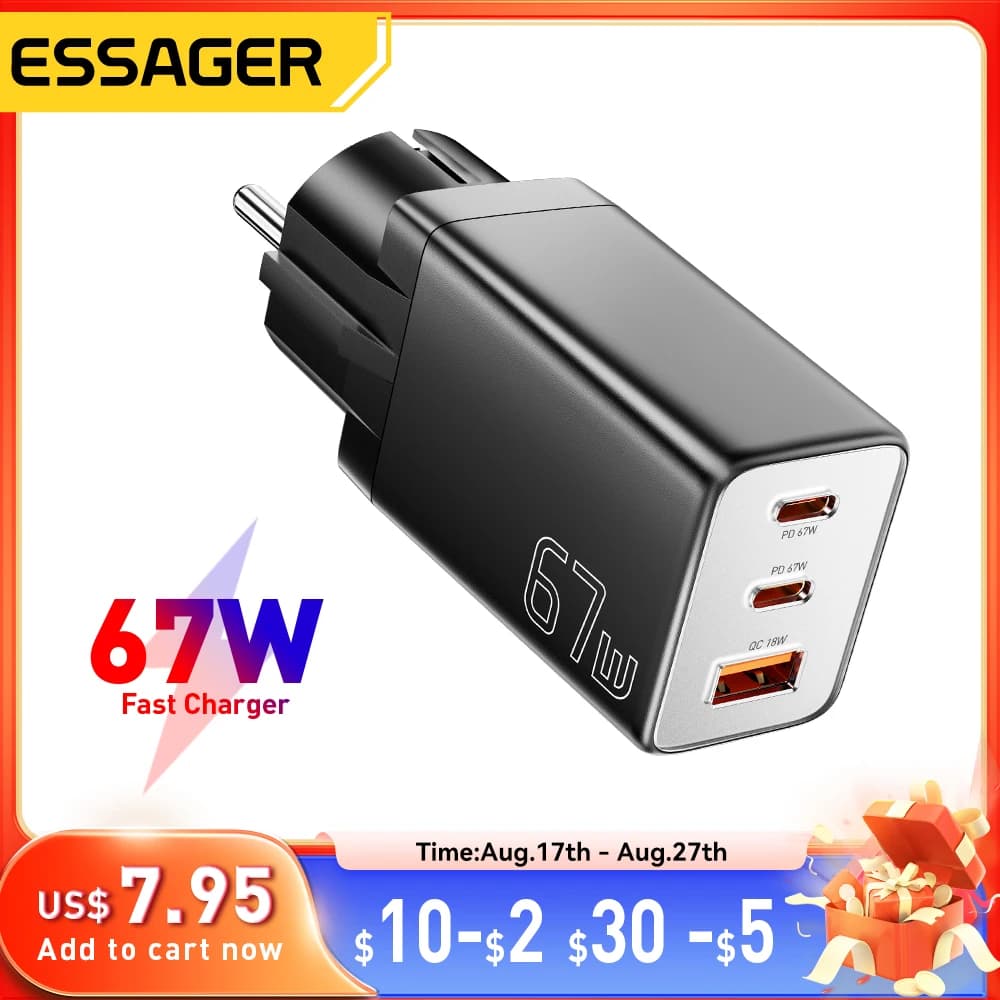 Essager 67W GaN 충전기
