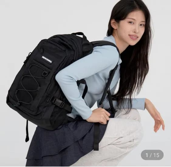 네이키드니스 메쉬 스트링 백팩 (46,800원/무료)