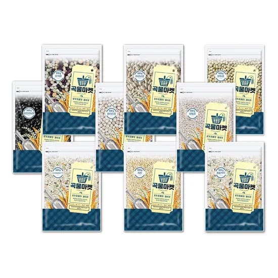 잡곡 500g 9종 골라담기 (1,710원/무료)