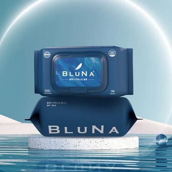 더퍼스트 블루 70gsm 도톰한 아기물티슈 70매 10팩 (10,400원/무료)