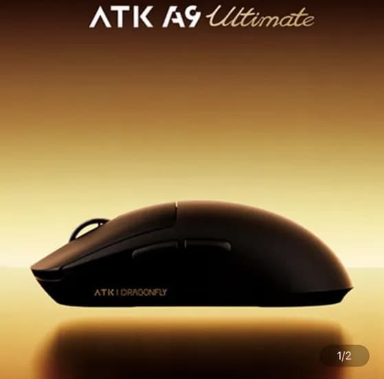 ATK A9 Ultimate 무선 잠자리 마우스 PAW3950 800mah(58,650원/무료)