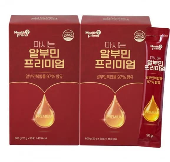 마시는 알부민 프리미엄 20g x 30포 2박스 (21,00원/무료)9