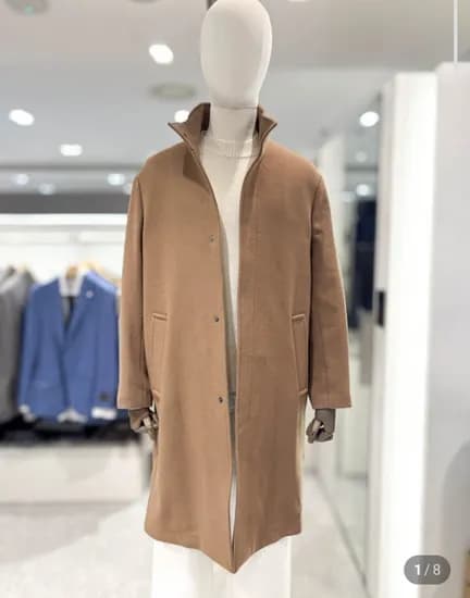 지이크 모 캐시미어 세비오버핏 베이지코트 (47,360원/무료)