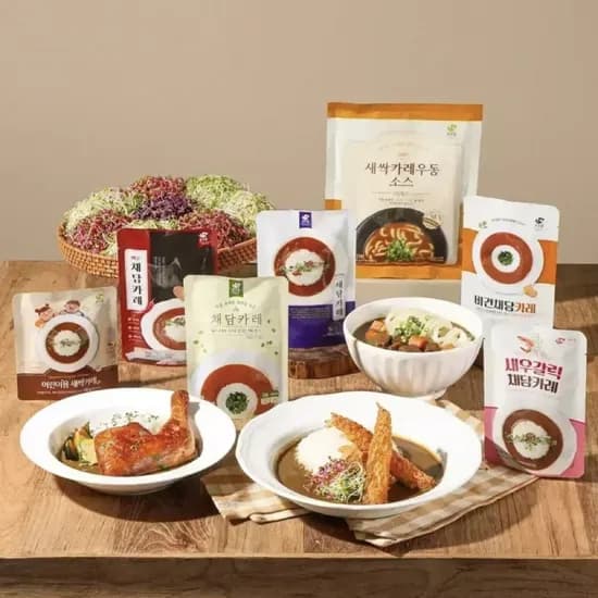 채담카레 60g 12팩 (14,400원/무료)1