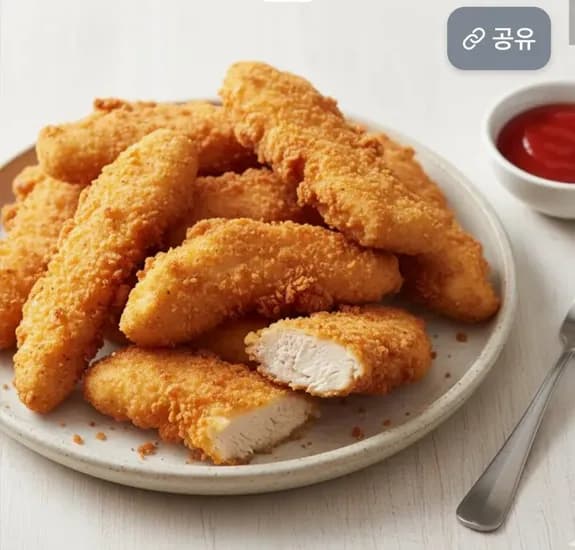 맘스터치 시그니처 치킨텐더 kg 2개 (17,500원/무료)1