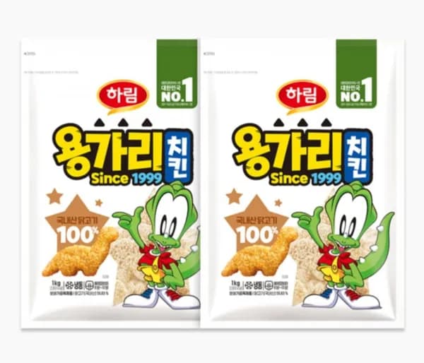 하림 용가리치킨 2팩