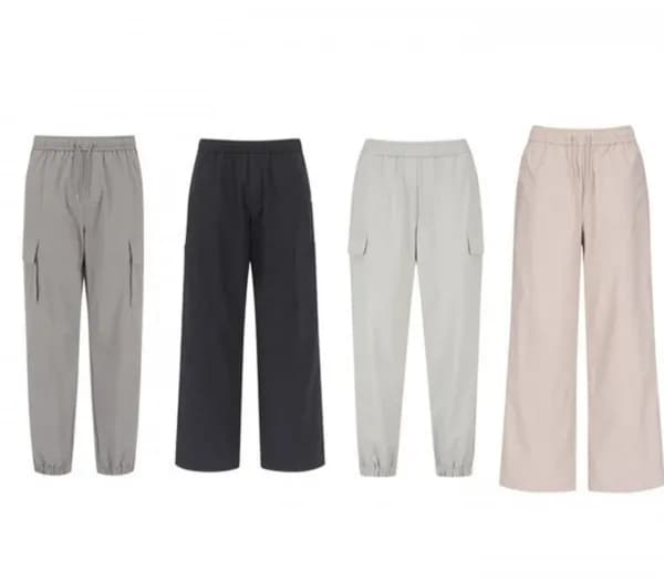 폴햄 간절기 무브 와이드 조거 밴딩 팬츠 5종 택1