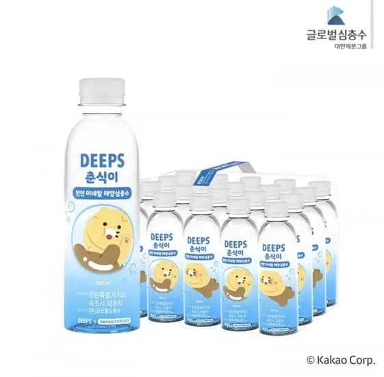 딥스 춘식이 해양심층수 300ml 20병
