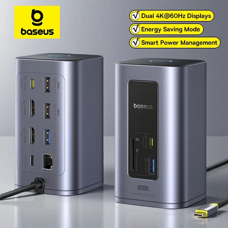 Baseus Nomos NU1 Air Spacemate 12-in-1 Docking Station