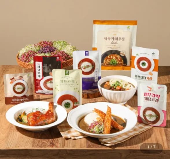 채담카레 160g 12팩