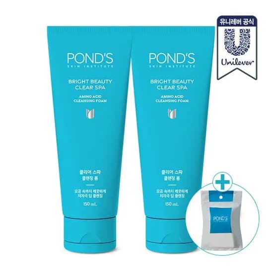폰즈 클리어 스파 클렌징폼 150ml 2개