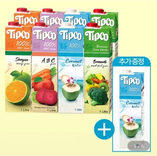 팁코 1L 4+1개