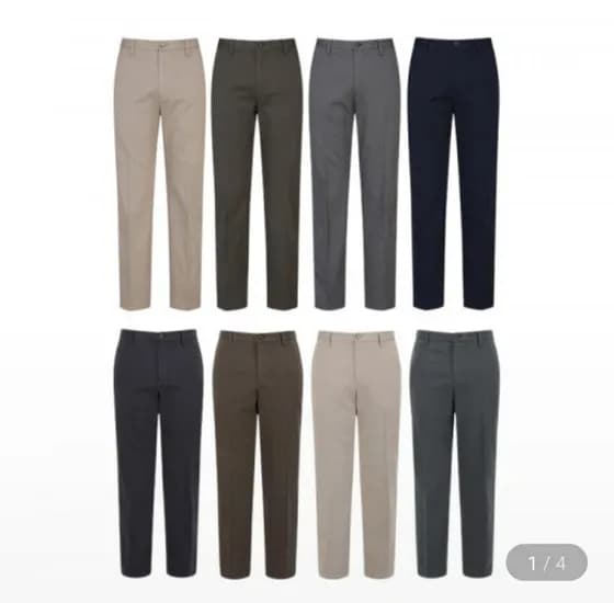 에디션 코튼 사이드밴딩 스판 바지 유클