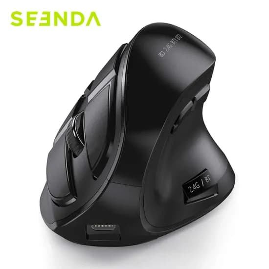 Seenda 충전식 블루투스 버티컬 마우스