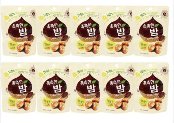 촉촉한 밤 70g x 10개 (9,900원/무료)