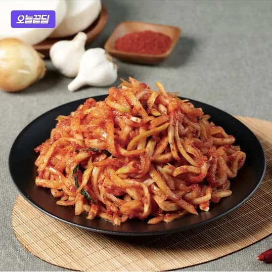 국내산 무생채 김치 2kg (9,900원/무배)
