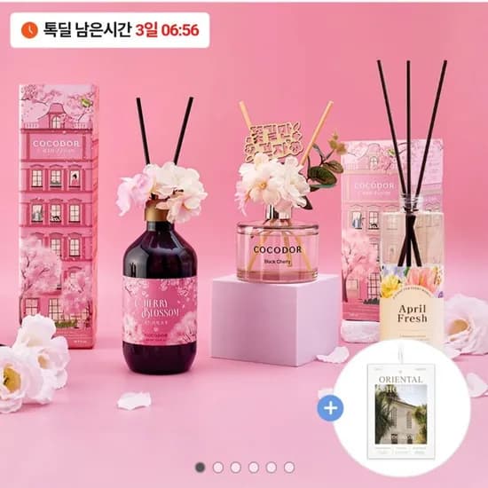 코코도르 리필액 500ml 4개 리드스틱 20p 샤쉐