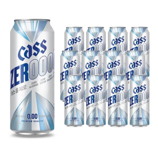 카스 올제로 0.00 500ml 12캔 무알콜맥주맛
