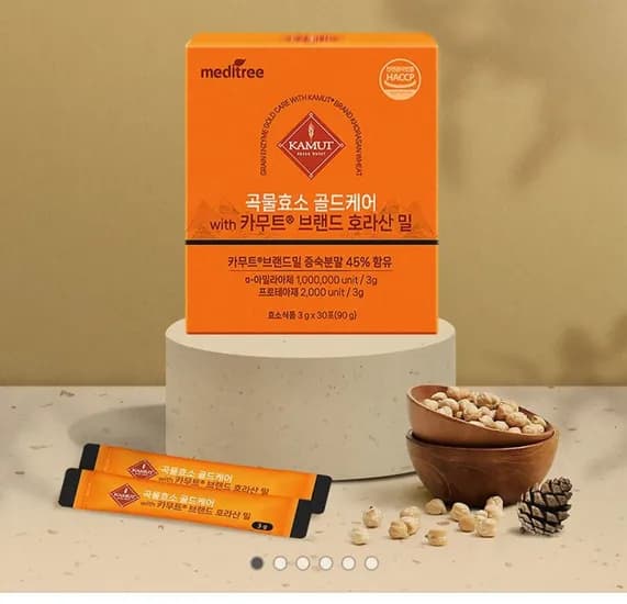 카무트 곡물효소 60포 (23,400원/무료)