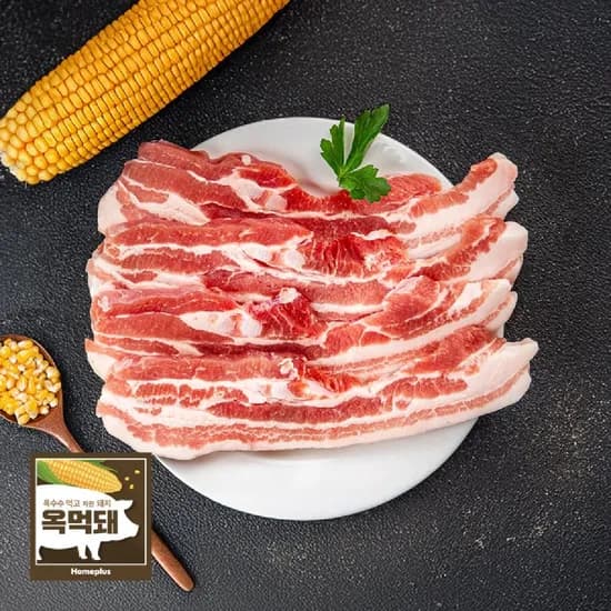 옥먹돼 목살 , 삼겹살 (100g당1,190) (2만원/무배)