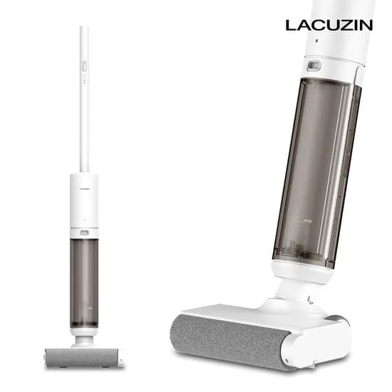 라쿠진 올인원 습건식 무선 브러쉬 물걸레 청소기 (179,120/무료배송)