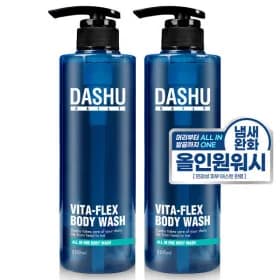 다슈 비타플렉스 올인원 바디워시 500ml 2개 1+1(19,800/무배)