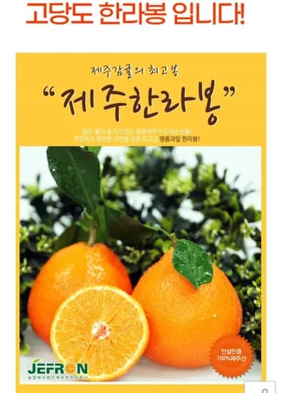 고당도 하우스한라봉 중소과 9kg (27,960원/무배)