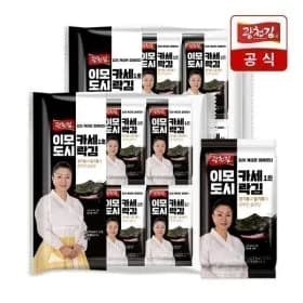 광천김 이모카세 도시락김 12봉+12봉 총24봉 (8,970원/무료)