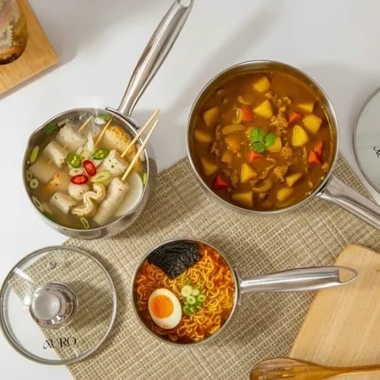 프리미엄 5중 스텐 편수 냄비 304스테인레스 (13,900원/무배)