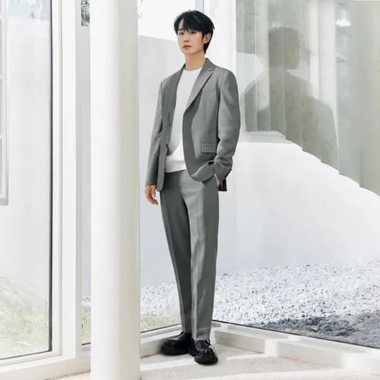 테이퍼드 내츄럴 스트레치 밴딩 슬랙스(13,470원/무료)롯데카드 12,130원