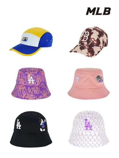 MLB 볼캡, 버킷햇 (8,720원~/3,000원)