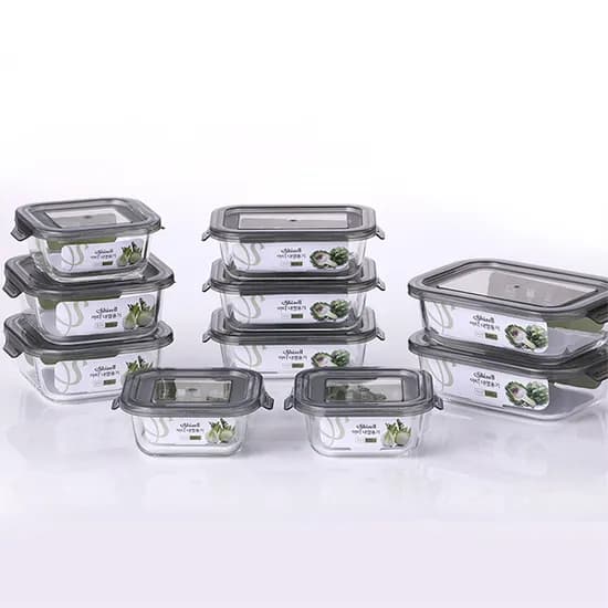 쉬젤 아티 내열 유리 밀폐용기 10종 세트 (19,900원/무배)