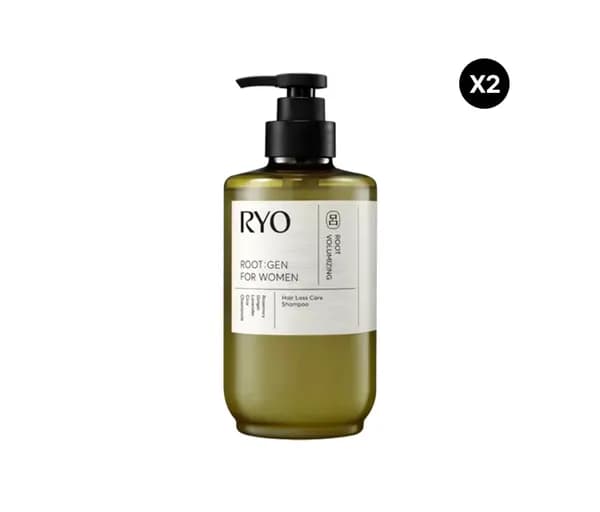 루트젠 탈모전문케어 샴푸 여성용 515ml x 2개입 (39,800원/무료)