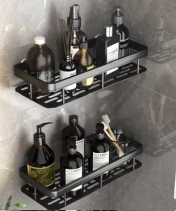 무타공 강력접착 욕실 일자선반 세면대(9,50원/무료)2