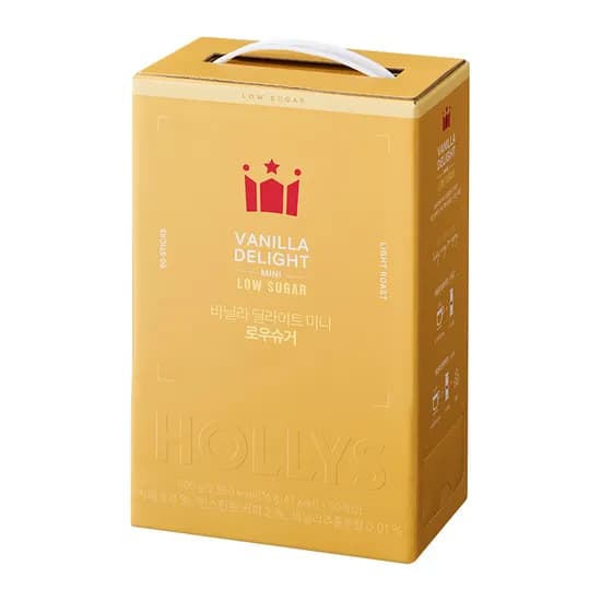 할리스 바닐라 딜라이트 미니 로우슈거 50T 2팩 (43,900원/무배)