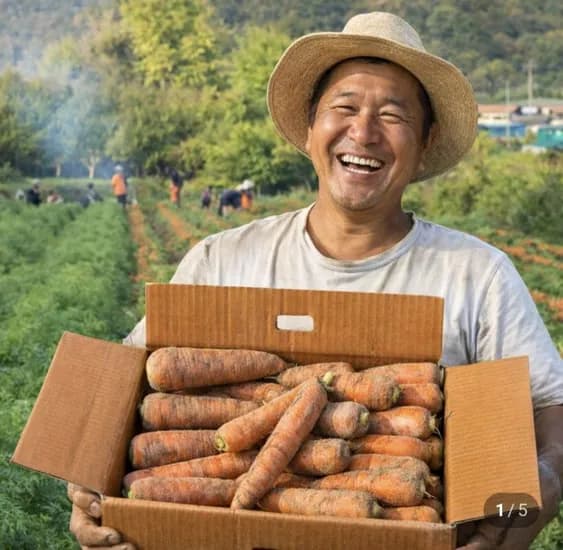 제주 구좌당근 5kg 왕사이즈 (8,900원/무배)