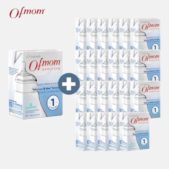 오브맘 액상분유 100ml 24개입 (2,000원/3,000원)